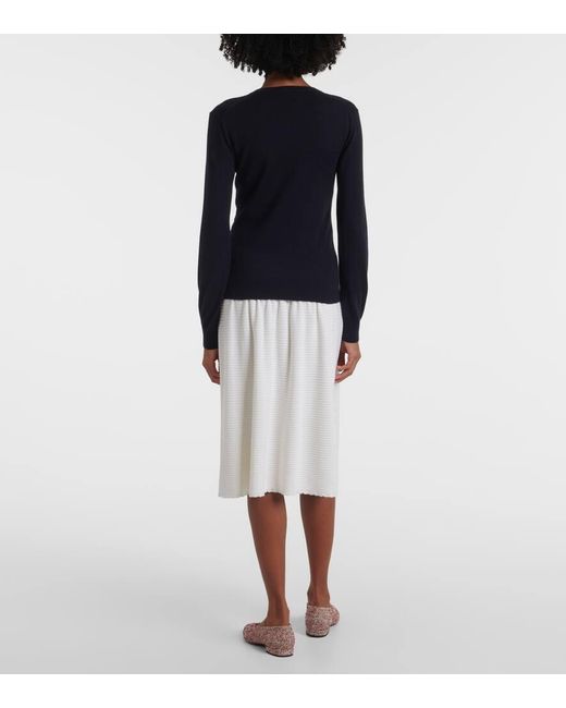 Jersey Neo Piuma De Cachemir Loro Piana de color Blue