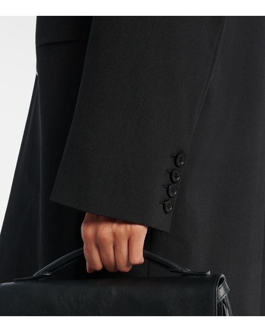 Jean Paul Gaultier Black Layered Coat