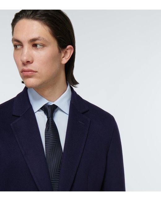 Berluti Blue Cashmere Blazer for men