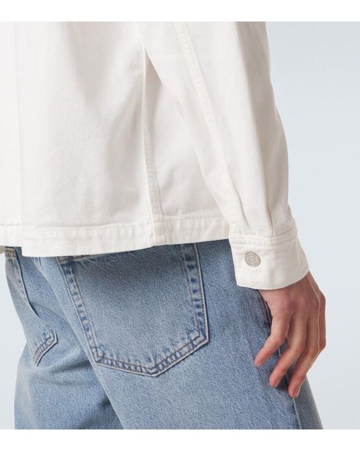 FRAME White Cotton-Blend Overshirt for men