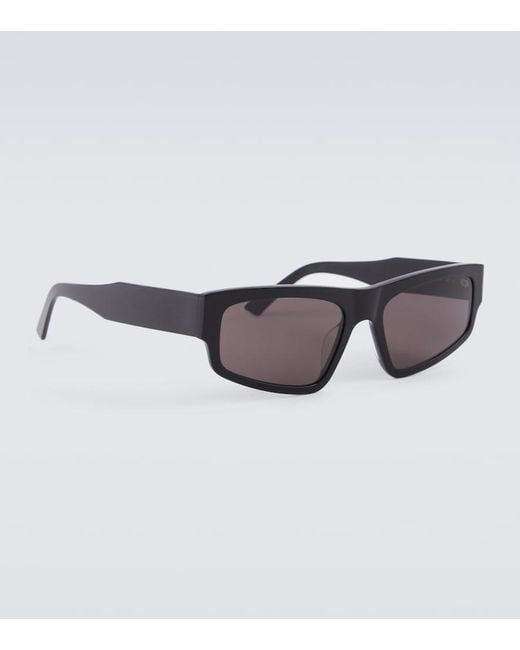 Balenciaga Gray Square Sunglasses for men