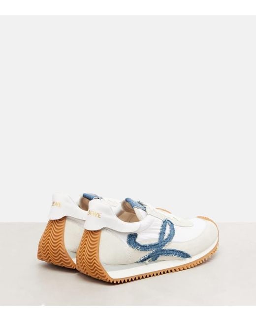 Sneakers Flow Runner 2.0 di Loewe in White