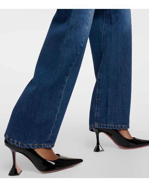 Jeans a vita media di Victoria Beckham in Blue