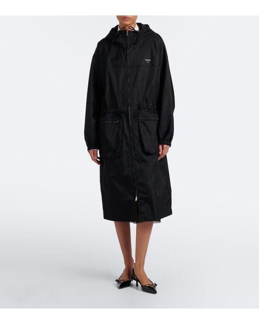 Prada Black Re-Nylon Parka