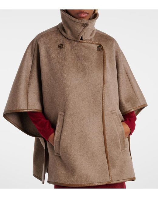 Mantella Corsaro di Max Mara in Brown