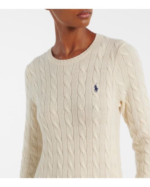 Polo Ralph Lauren Natural Cotton And Wool-Blend Maxi Dress