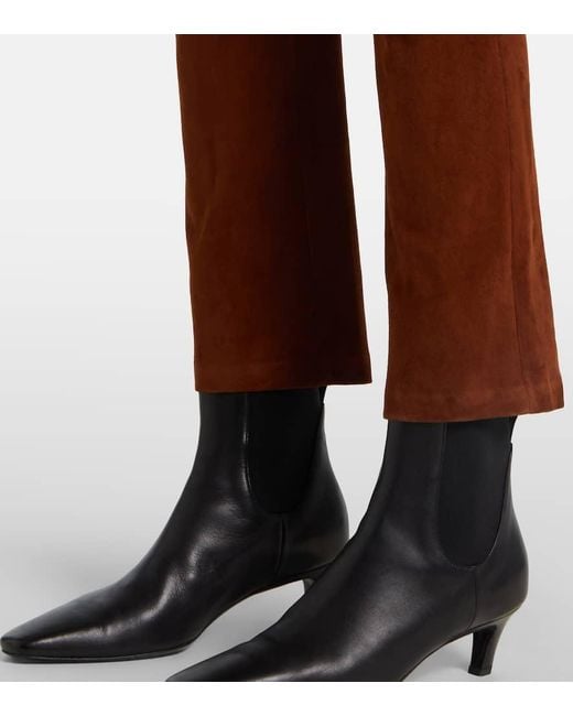 Stouls Brown Jp Twenty Suede Leggings