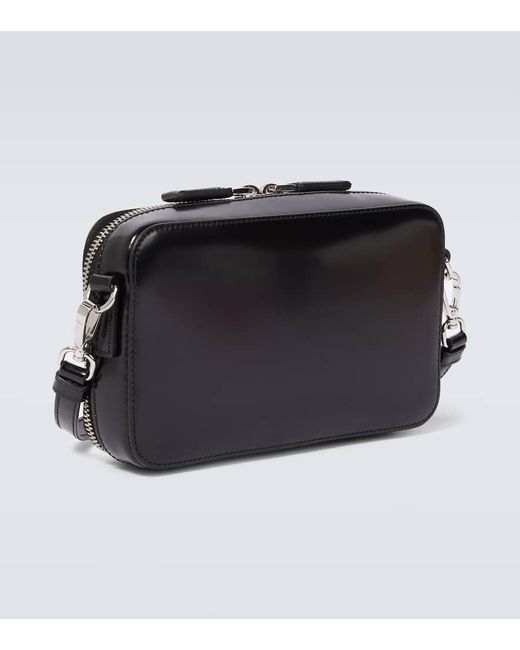 Prada Crossbody Bag Brique Aus Leder in Black für Herren