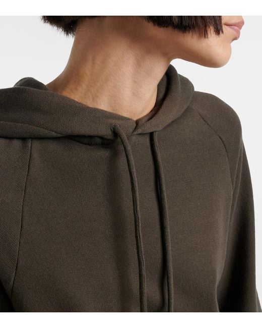 The Row Green Hoodie Timia Aus Baumwolle Und Kaschmir