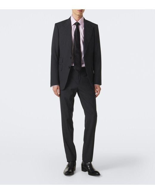 Tom Ford Pink Cotton Poplin Shirt for men
