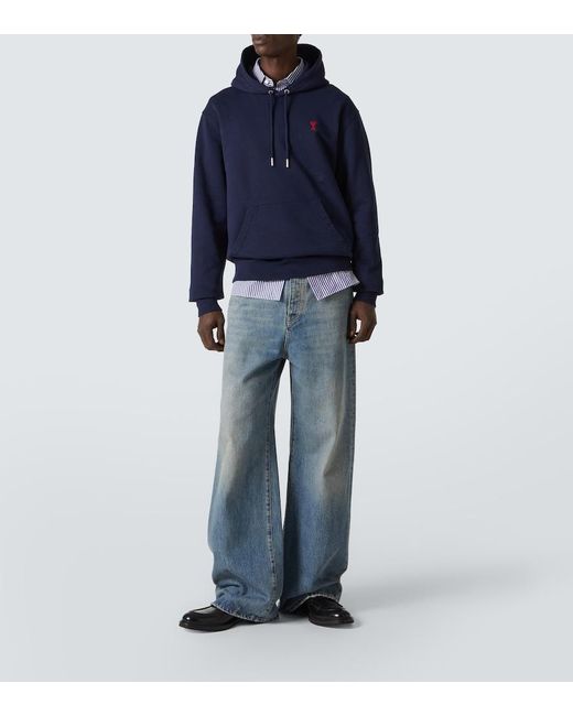 Sudadera Con Capucha Ami De Cour AMI de hombre de color Blue
