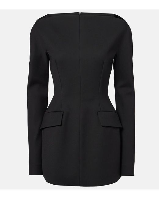 Sportmax Black Dakar Minidress