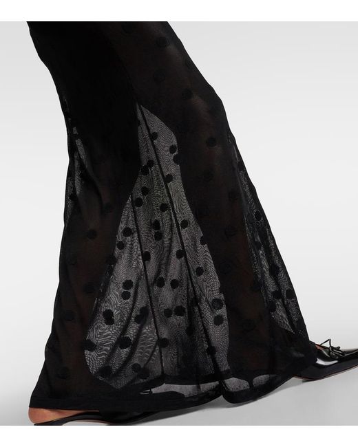 Vestido de fiesta La Robe Maille Puntini de malla Jacquemus de color Black