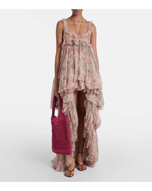 Chloé Pink Tote Summer Banana