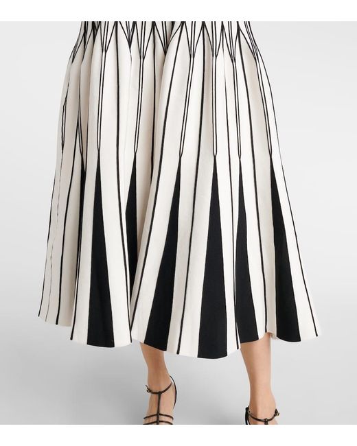 Jonathan Simkhai Black Oaklen Knitted Midi Dress