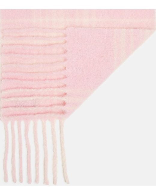 Jacquemus Pink L'echarpe Carro Wool-blend Scarf
