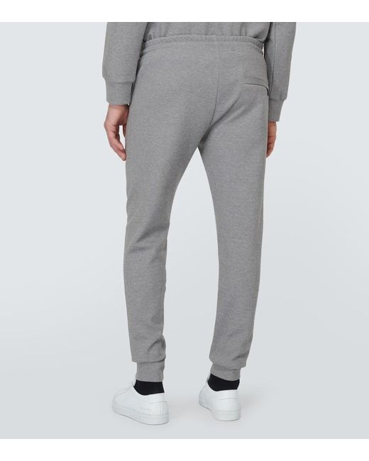 Dolce & Gabbana Jogginghose Aus Einem Baumwollgemisch in Gray für Herren