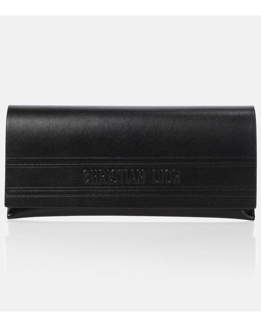 Dior Blue Diorsignature S9U Rectangular Sunglasses