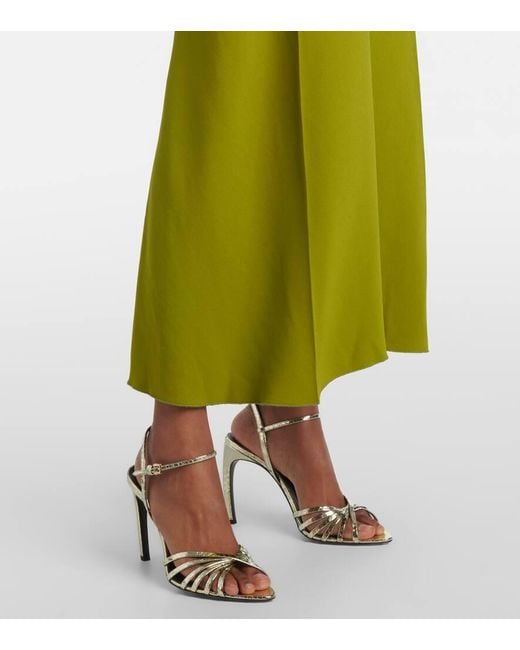 Robe Midi Victoria Beckham en coloris Green