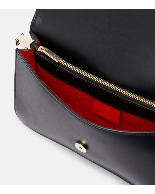 Christian Louboutin Black Bettina Leather Clutch