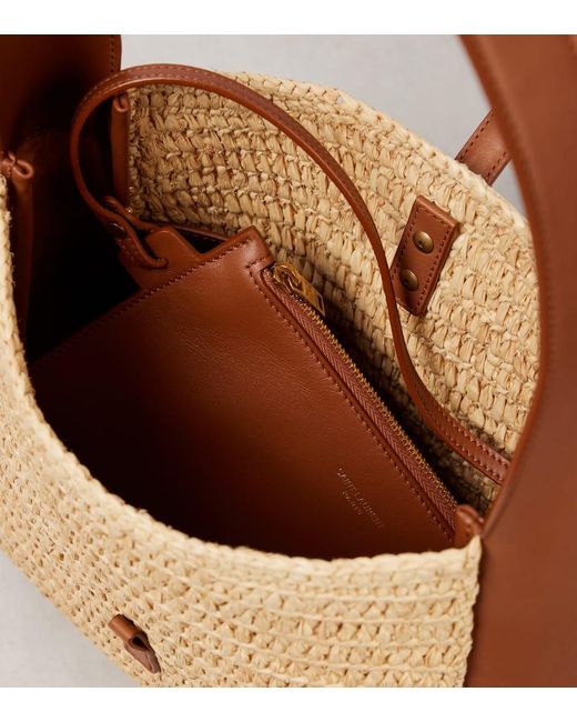 Borsa A Spalla Le 5 A 7 di Saint Laurent in Brown