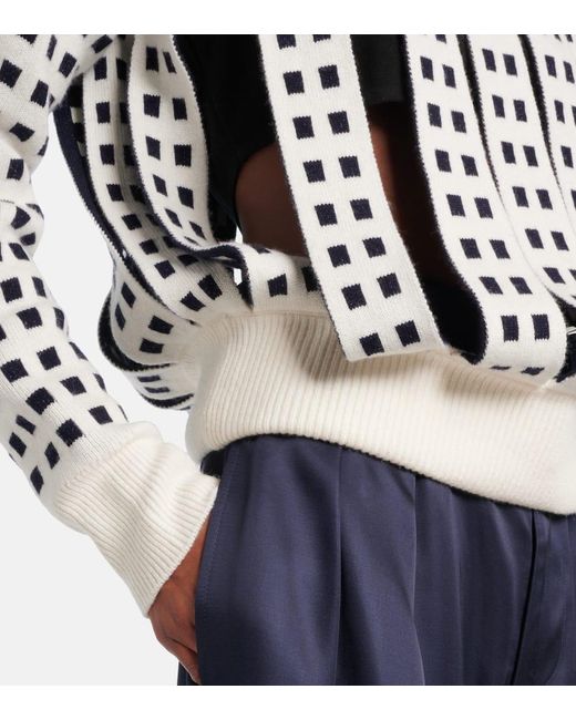 J.W. Anderson Black Jacquard Sweater