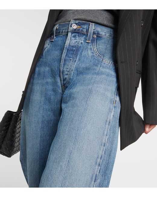 Jeans Ayla A Gamba Larga di Citizens of Humanity in Blue