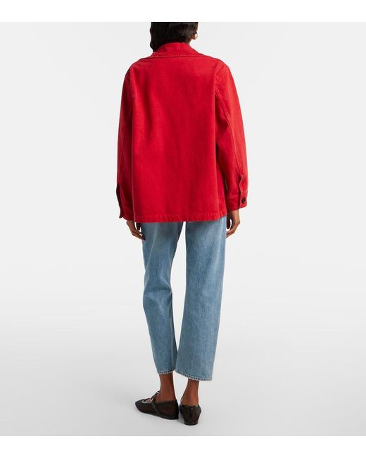 Nili Lotan Blue Lorimer Straight Jeans