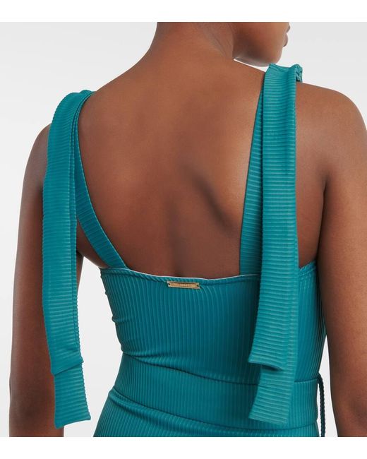 Alexandra Miro Green Badeanzug Audrey