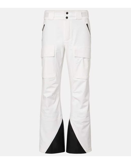Aztech Mountain White Hayden 3L Shell Ski Pants