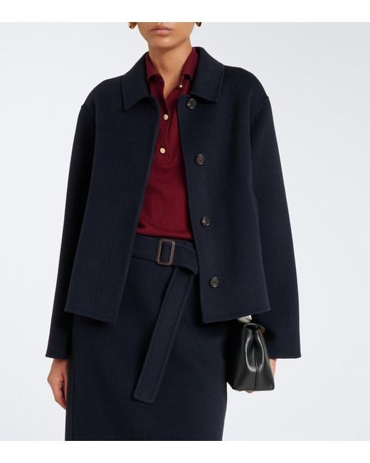 Max Mara Black Virgin Wool Jacket