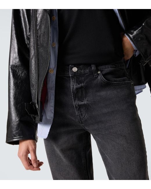 FRAME Blue Modern Straight Jeans for men