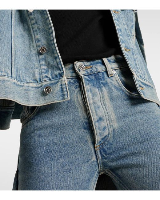 Jean Paul Gaultier Blue X Shayne Oliver Straight Jeans