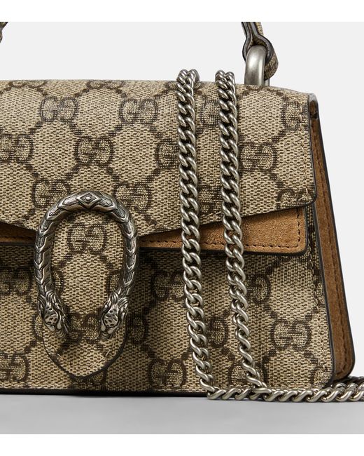 Dionysus Mini GG Canvas Tote Bag in Multicoloured - Gucci