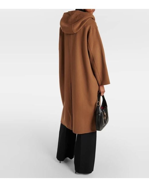 Max Mara Brown Park Wool Coat