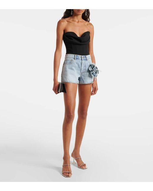 Area Blue Jeansshorts