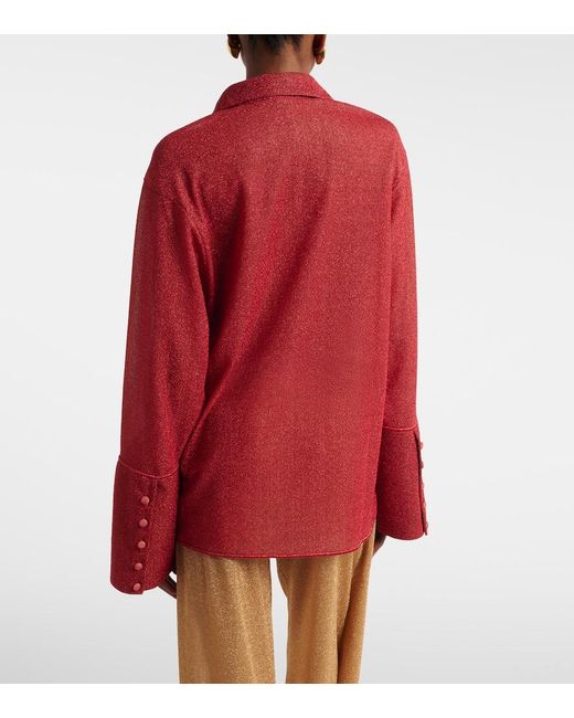 Oseree Red Lumiere Shirt