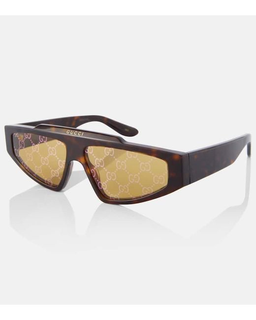 Gafas de sol con GG Gucci de color Brown