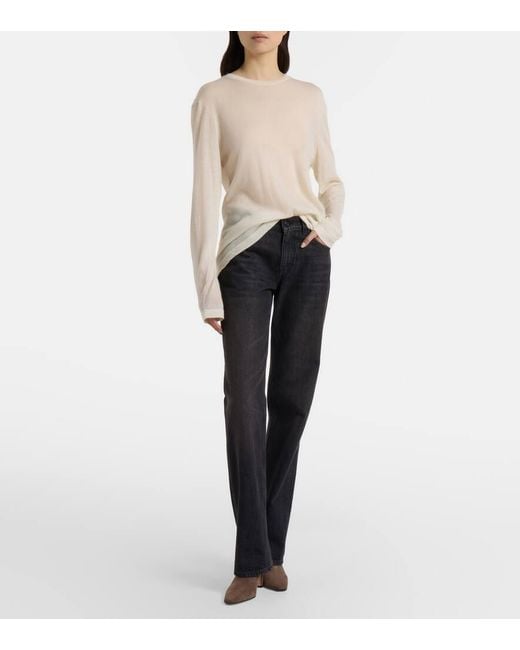 The Row Brown Suede Ankle Boots