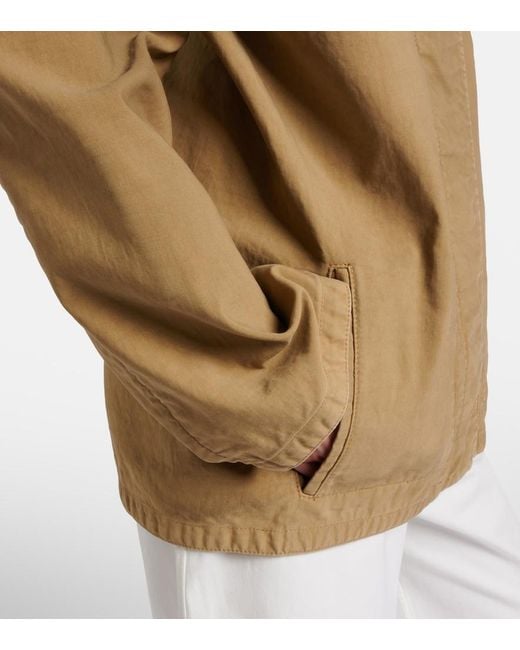 The Row Natural Baeza Cotton Jacket