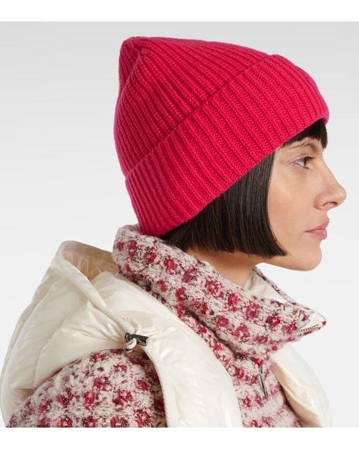 Gorro De Cachemir Moncler de color Red