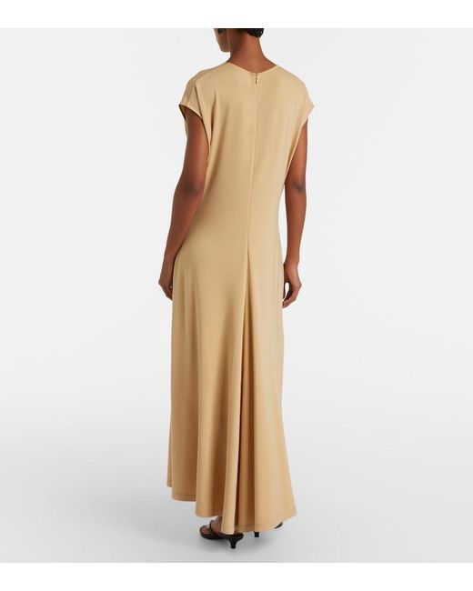 Totême Metallic Jersey Maxi Dress