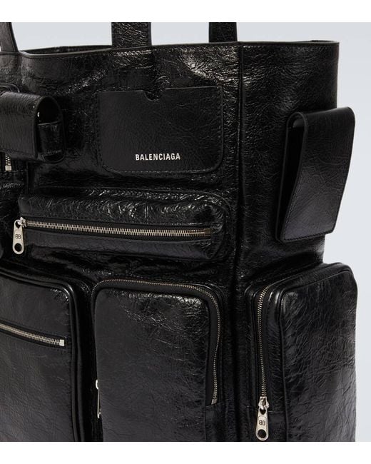 【正規品】BALENCIAGA SUPERBUSY Tote Bag Black Balenciaga Superbusy Tote Bag in Black | FWRD