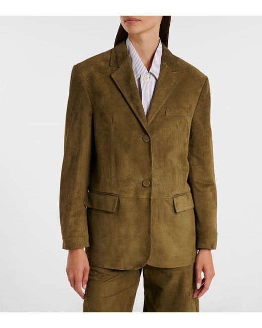 Marni Green Suede Jacket