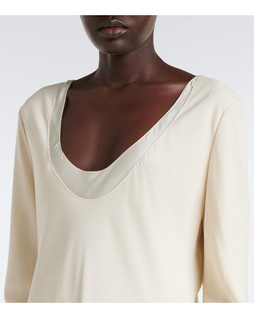 The Row White Blaze Gown