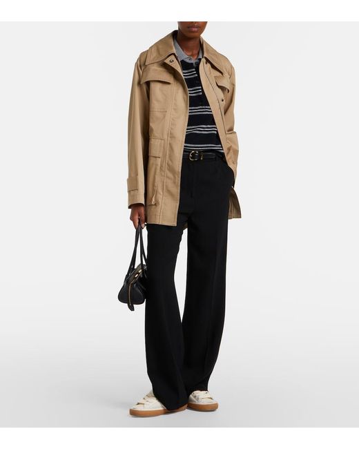 Golden Goose Deluxe Brand White Super-Star Shearling-Lined Leather Sneakers