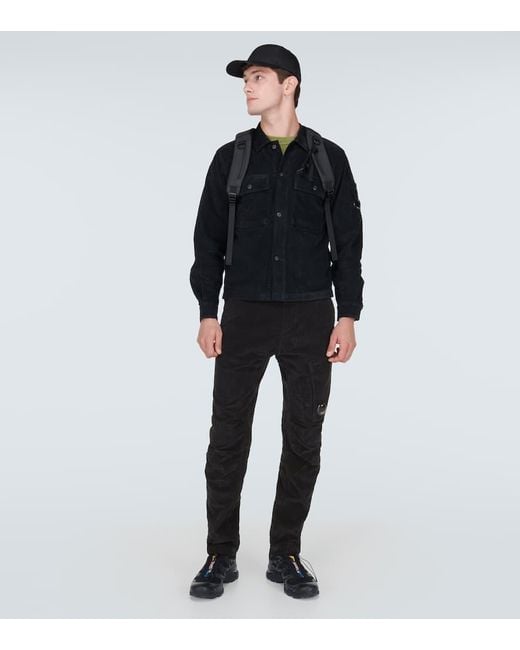 C P Company Gerade Hose Aus Cord in Black für Herren