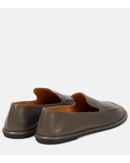 Mocassins Canal en cuir The Row en coloris Brown