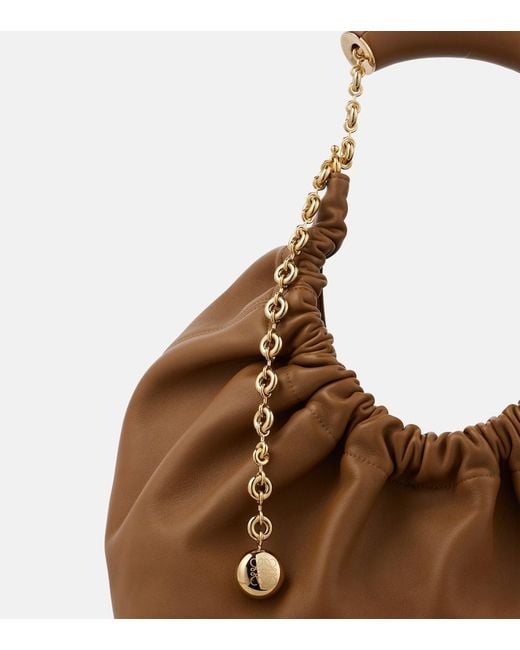 Loewe Brown Squeeze Medium Leather Shoulder Bag