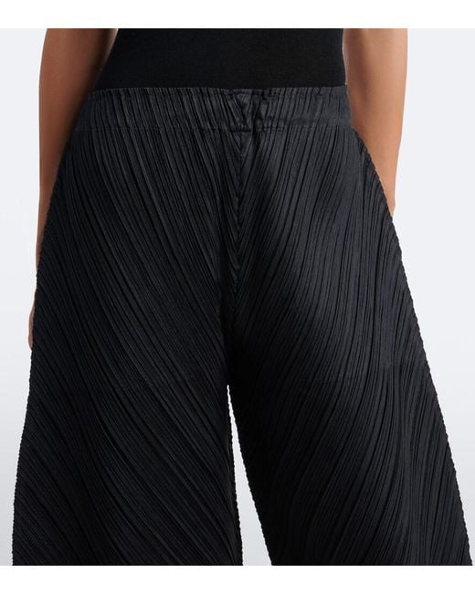 Pleats Please Issey Miyake Blue Monthly Colors: July Pleated Pants